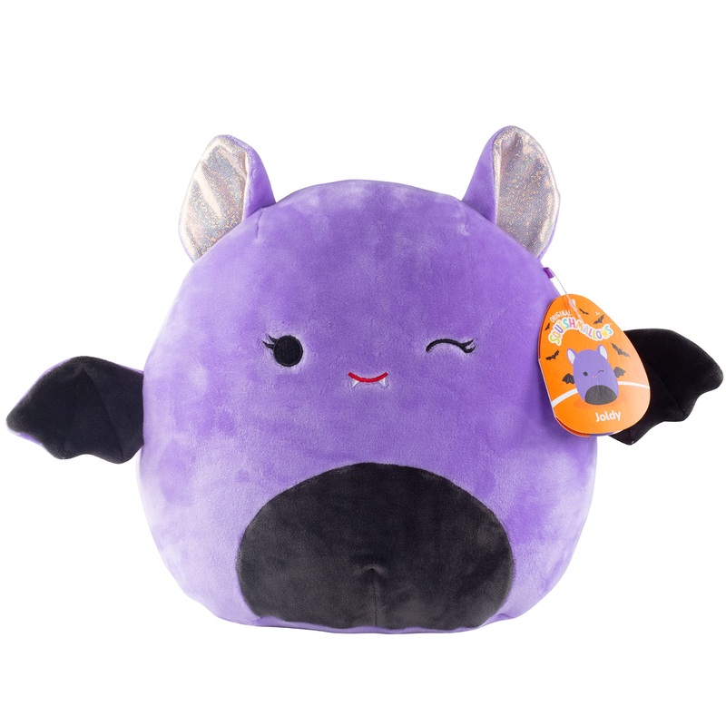 Squishmallows 10' Joldy The Purple Bat - Officially Licensed Kellytoy Plush - Collectible Soft & Squishy Bat Stuffed Animal Toy - Add To Your Squad - Gift For Kids, Girls & Boys - 10 Inch