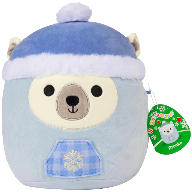 Squishmallows Brooke The Polar Bear Plush  Ultra-Soft & Huggable Winter-Themed Stuffed Toy  Cute, Collectible Seasons  Cozy Gift Or Year-Round Cuddle Buddy For Kids & Adults