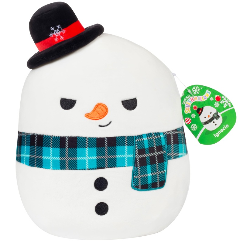 Squishmallows Ignacio Snowman Plush - Jazwares Ultra-Soft & Huggable Winter-Themed Stuffed Toy  Cute, Collectible Seasons  Cozy Gift Or Year-Round Cuddle Buddy For Kids & Adults