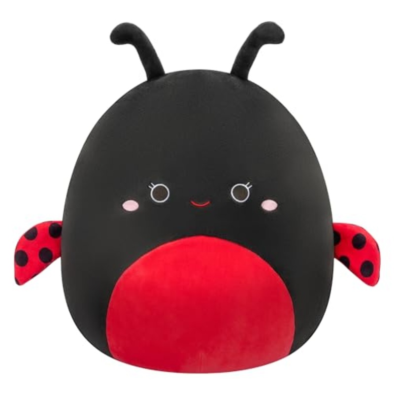 Squishmallows Original 12-Inch Trudy Ladybug With Spotted Wings - Official Jazwares Plush