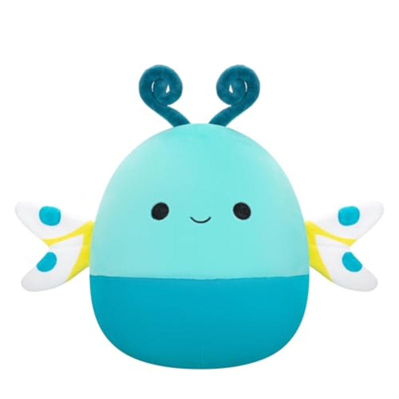 Squishmallows Original Adopt Me! 8-Inch Dragonfly Plush - Little Ultrasoft Official Jazwares Plush - Exclusive Virtual Code Included