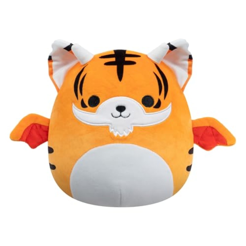 Squishmallows Original Adopt Me! 8-Inch Winged Tiger Plush - Little Ultrasoft Official Jazwares Plush - Virtual Item Code Included