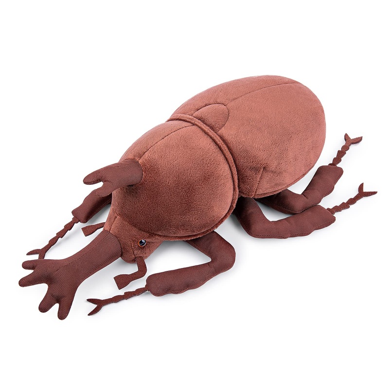 Zhongxin Made Simulation Stag Beetles Plush Toy - Realistic 10' Lucanidae Stag Beetles Coleoptera Animal Insect Beetle Stuffed Toy, Unique Soft Crustaceans Beetle Animals Model Dolls Gifts For Kids
