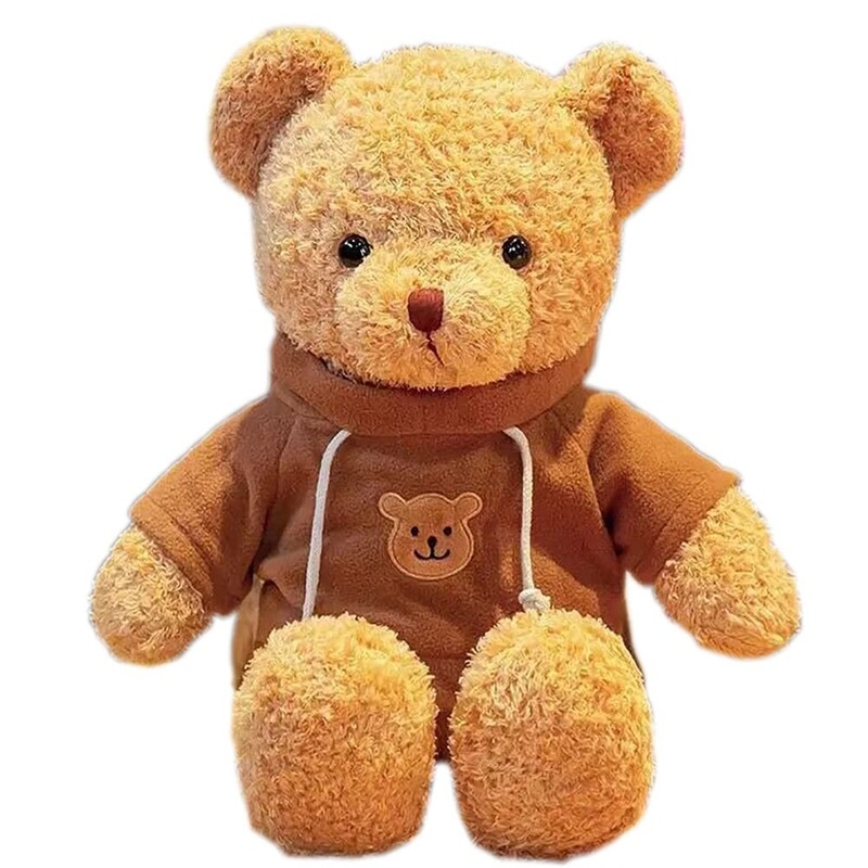Yukouqian Teddy Bear Stuffed Animal Teddy Bears Plush Doll Cute Bear Toy 11.8 Inch For Girls Boys Christmas Valentine'S Day(Brown Bear)