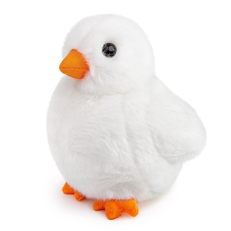 Zhongxin Made Little Chicken Plush, 5Inch Simulation Duck Stuffed Animal, Little Baby Chicken Doll Plush Toys As Gift For Your Kids