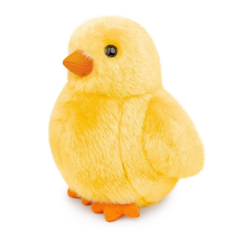 Zhongxin Made Little Yellow Chicken Plush, 5Inch Simulation Chicken Stuffed Animal, Little Baby Chicken Doll Plush Toys As Gift For Your Kids