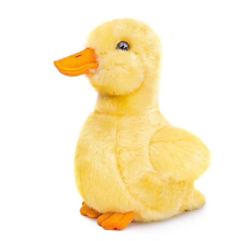 Zhongxin Made Yellow Little Duck Plush, 5.5Inch Simulation Duck Stuffed Animal, Little Baby Duck Doll Plush Toys As Gift For Your Kids