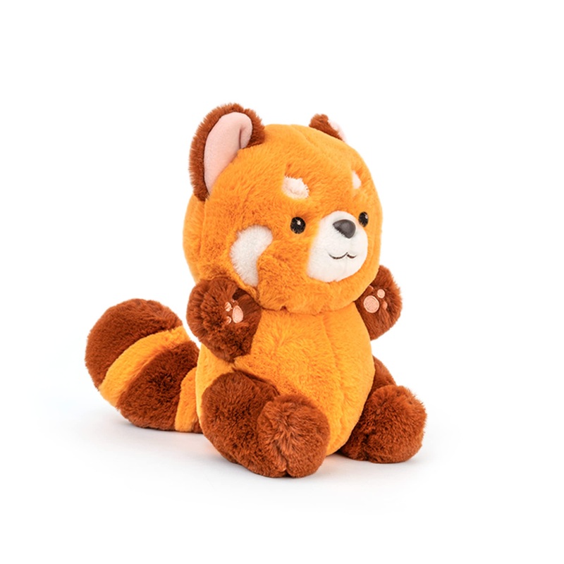 Adorlynetty Red Panda Stuffed Animal Panda Plushie Red Panda Plush Toy Gift For Kids Girlfriend Birthday 9' Panda Plush