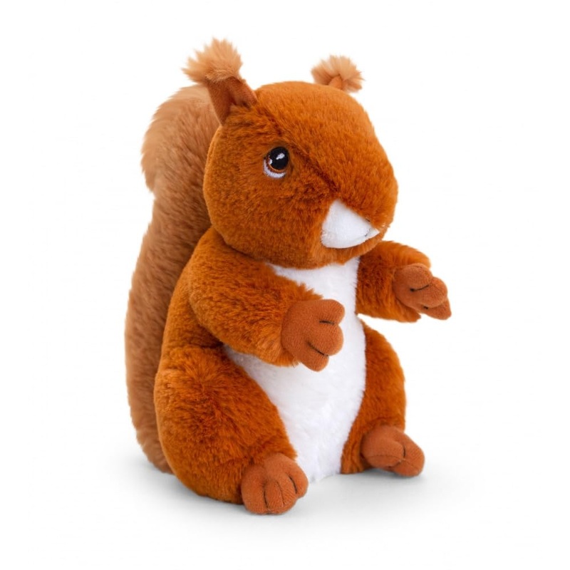 Deluxe Paws 100% Recycled Plush Eco Toys (Red Squirrel)