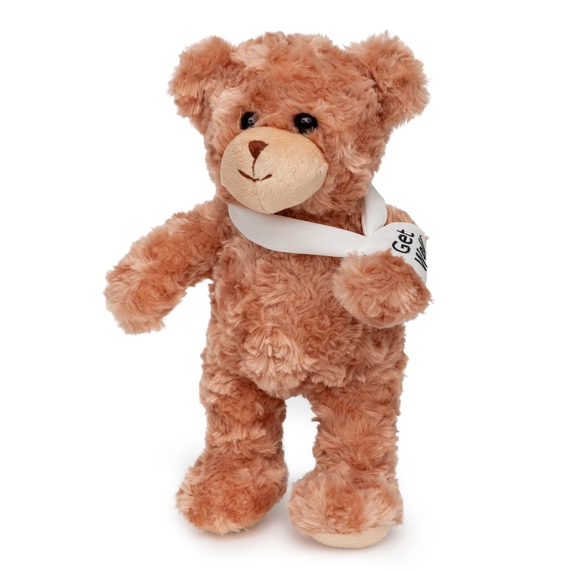 Jolitee Broken Arm Gifts For Kids Teddy Broken Arm Bear Get Well Stuffed Animal Teddy Bear Gifts For Kids With Broken Arm Adult For Left Or Right Arm Cast Sling 10.5 Inches
