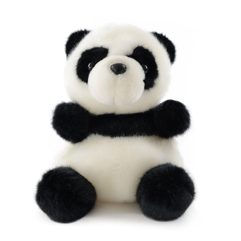 Sew Butiful 8.6' Panda Stuffed Animals Plush, Cute Plushies For Animal Themed Parties Teacher Student Award, Animal Toys For Baby, Boy, Girls, Great For Nursery, Room Decor, Bed (Panda)