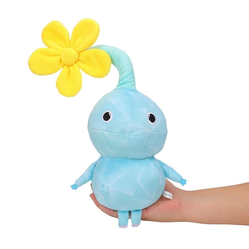 Vadkind Pikmin Plush, 11.8Inch Ice Pikmin Plushies Toy For Game Fans Gift, Cute Stuffed Animal Doll For Kids Boys And Girls