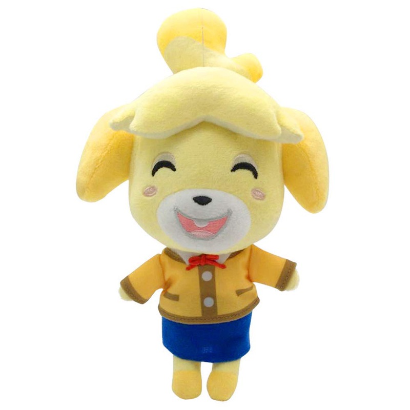Ycixri Animal Crossing New Leaf Plush Toy Suitable For Collection, Animal Crossing: New Horizons Stuffed Doll Toy For Boy Girl Christmas Halloween Birthday Gift, 8 (Isabelle)