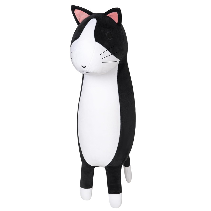 24In Large Cuddly Cat Stuffed Animals, Kawaii Cat Plush, Cute Soft Plushies Cat Animal, Stuffed Cat, Birthday Christmas For Kids, Boys, Girls, Fat Cat Stuffed Toy