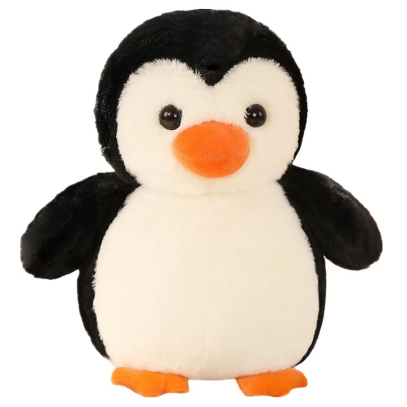 Aucooma Penguin Stuffed Animal Plush Gifts For Kids, Cute Penguin Plushie Toy Doll, 8.7'