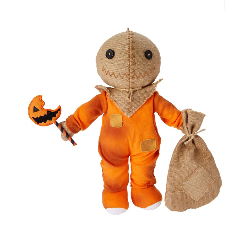 Spirit Halloween Trick R Treat Sam Plush | Officially Licensed | Horror Dcor | Halloween Decoration | Indoor Decor