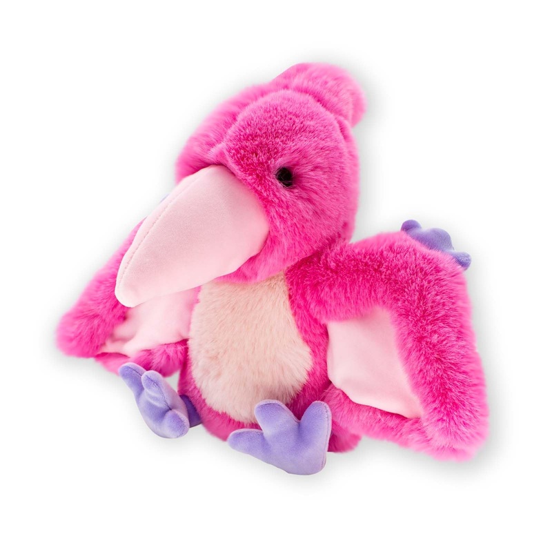 World'S Softest Small Hot Pink Pterosaur Stuffed Animal For Baby, Toddler, Kids-Soft, Huggable Dinosaur- Made From Kid-Friendly, Quality Materials