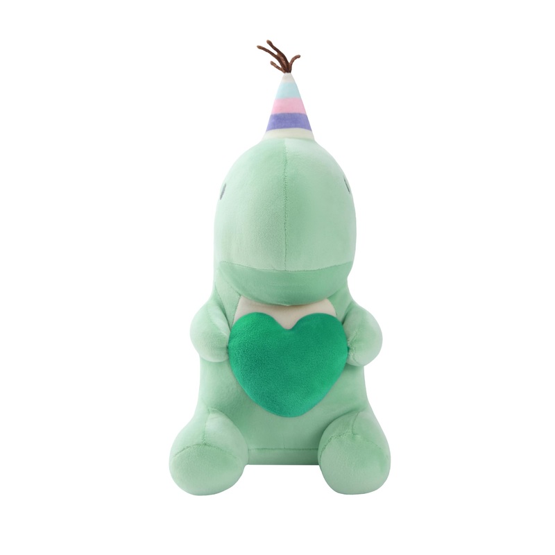 Alwoligag Dinosaur Stuffed Animal, Dinosaur Plush Toy, Loving Soft Dino Plush Toy, Sweet Romantic Cute Dinosaur Plush Toy(11.8 Inch)