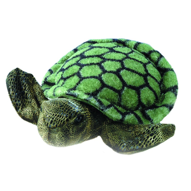 Aurora Adorable Mini Flopsie Splish-Splash Stuffed Animal - Playful Ease - Timeless Companions - Green 8 Inches