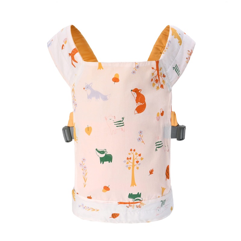 Baby Doll Carrier Front And Back Baby Doll Accessories Backpack Kid Toddlers Play Toy Baby Carriers For Babydoll Pretend With Ad