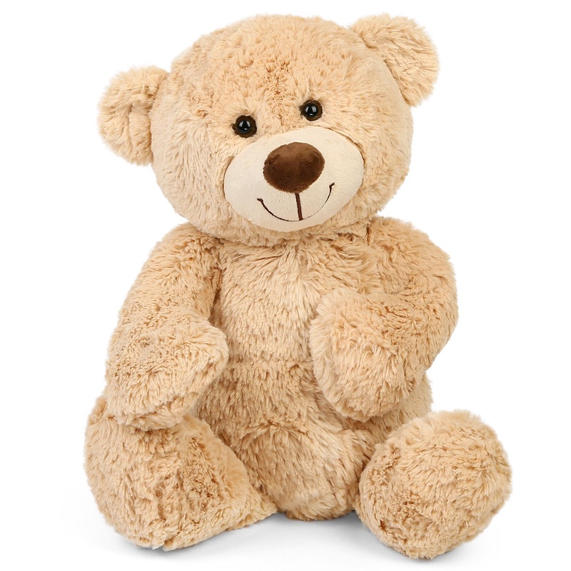 Benben Teddy Bear Stuffed Animal, 20 Inch Brown Stuffed Teddy Bear Plush Toy, Soft Plushies Gift For Baby Shower, Easter Decorat