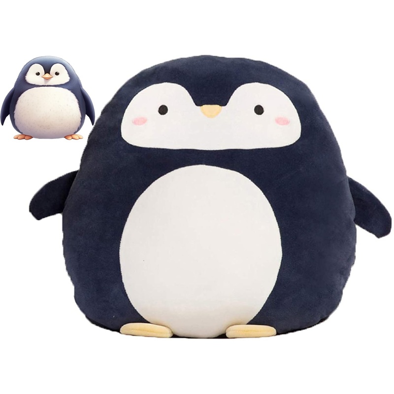 Casagood Soft Penguin Plush Hugging Pillow Cute Penguin Stuffed Animal Plushies Toy Penguin Kids Stuffed Animals Penguin Plush Toys For Birthday, Valentine, Christmas 16.5 Inch
