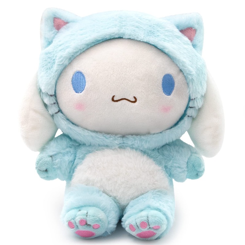 Cinnamoroll Plush Doll 8'', Super Lovely Kitty My Melo Anime Plush Figure Toy, Perfect Cartoon Theme Party Favor For Girls Boys
