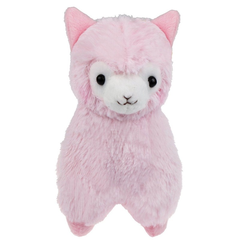 Cuddly Llama Pink Alpaca Doll 7 '' Soft Baby Stuffed Animal Toy Puppet Doll Valentine'S Day Birthday Xmas Christmas Wedding Anni
