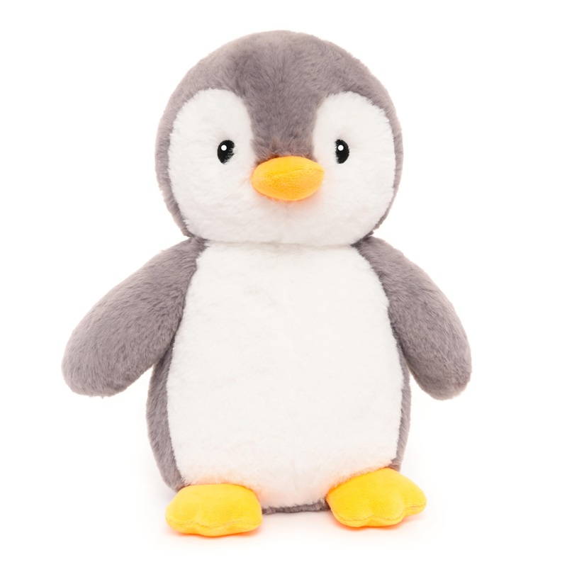 Weigedu King Penguin Stuffed Animals With Embroidered Eyes, Stuffed Penguin, Baby Penguin Plush Toys For Boy Girl Kids Birthday