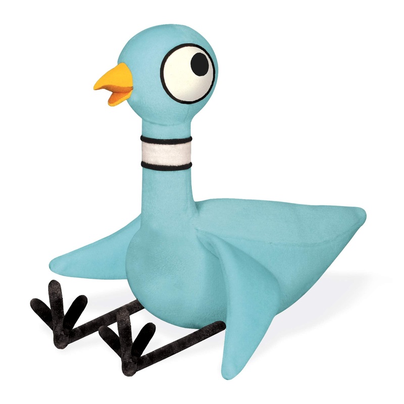 Yottoy Mo Willems Collection |  Pigeon  Soft  Stuffed Animal Plush Toy  (W/  Mo Willemss  Voice)  - 11.5