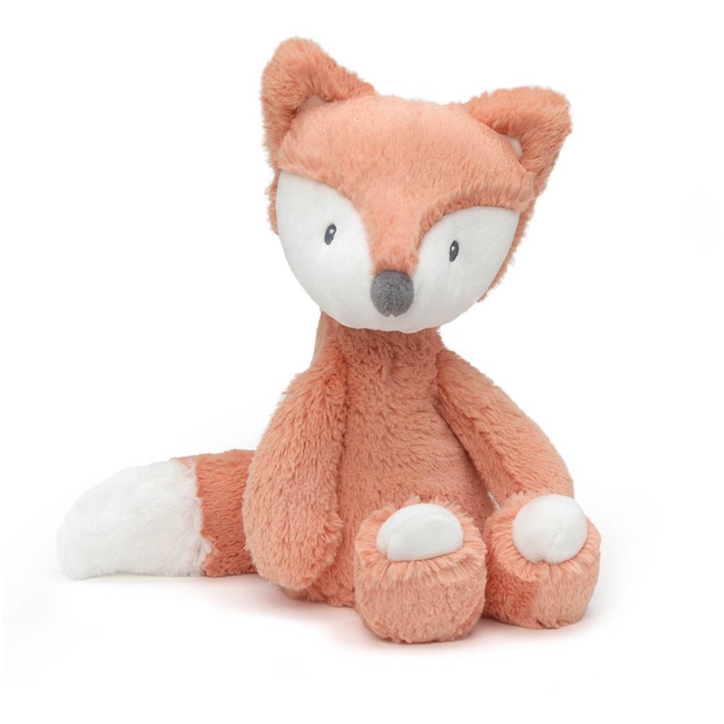 Baby Gund, Lil Luvs Collection Emory Fox Plush Stuffed Animal, Orange And Cream, 12