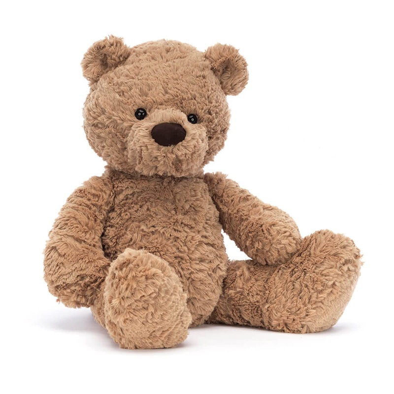 Jellycat Bumbly Bear Stuffed Animal, Medium 16.5 Inches | Teddy Bear Plush Toy | Classic Children'S Gift