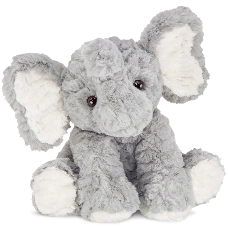 Bearington Collection Dinky The Elephant 11 Inch Stuffed Elephant - Stuffed Animal - Plush Elephant
