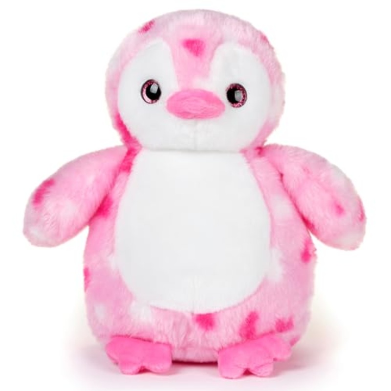 Bearington Collection Pink Penguin Stuffed Animal Plush 9 In Ideal For Valentine'S Day