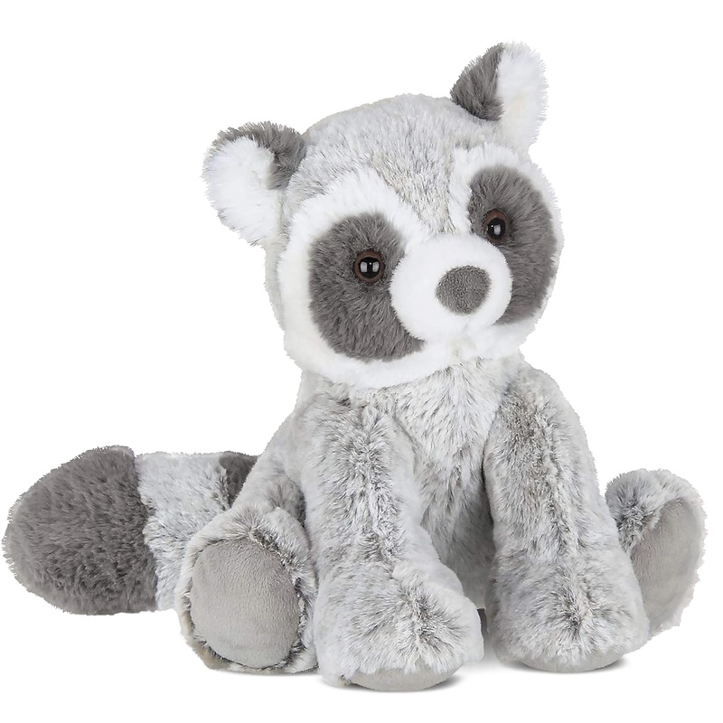 Bearington Ringo Plush Raccoon Stuffed Animal, 10.5 Inch