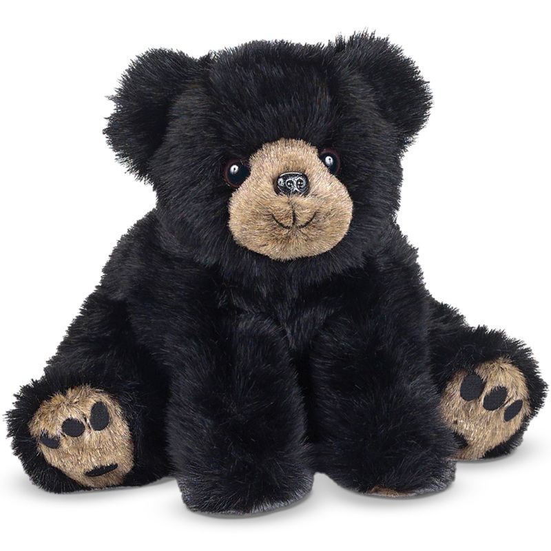 Bearington Rocky Plush Stuffed Animal Black Bear, 19'