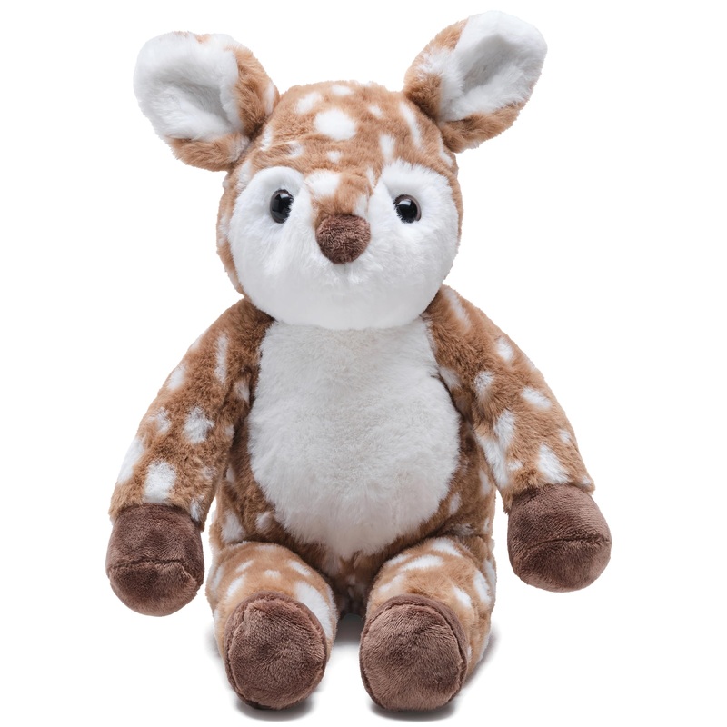 Bearington Willow Plush Fawn Stuffed Animal, 15 Inches