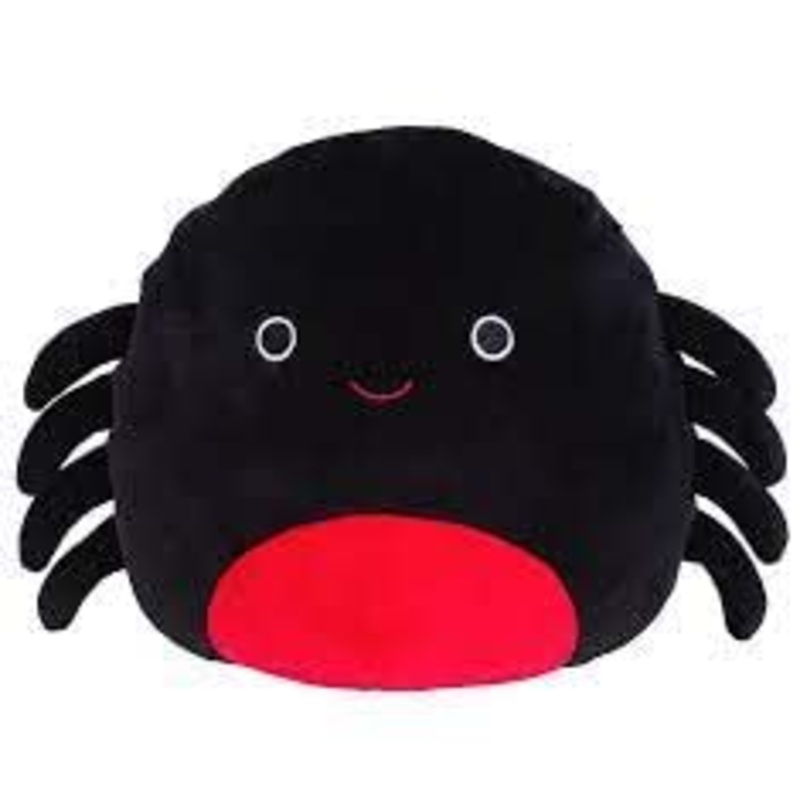 Squishmallow Official Kellytoy Bugs Insects & Creeping Things Soft Plush Squishy Toy Animals (Bella Spider, 8 Inch)