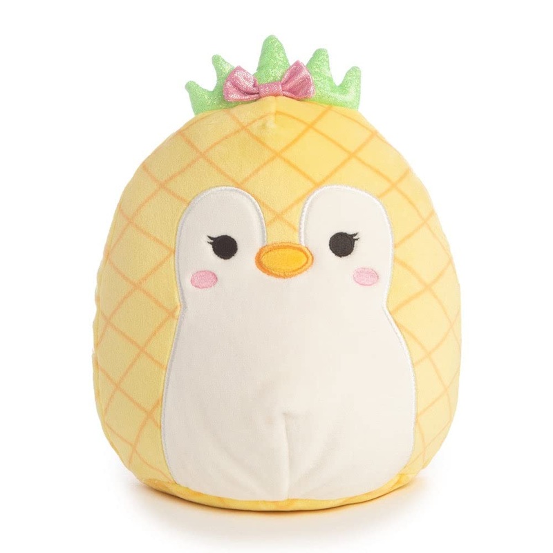 Squishmallow Official Kellytoy Plush 7.5 Inch Squishy Soft Plush Toy Animals (Piper The Penguin In Pineapple Costume)