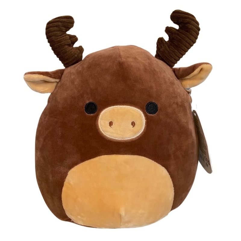 Squishmallow Official Kellytoy Plush 8 Inch Squishy Soft Plush Toy Animals (Maurice Moose)
