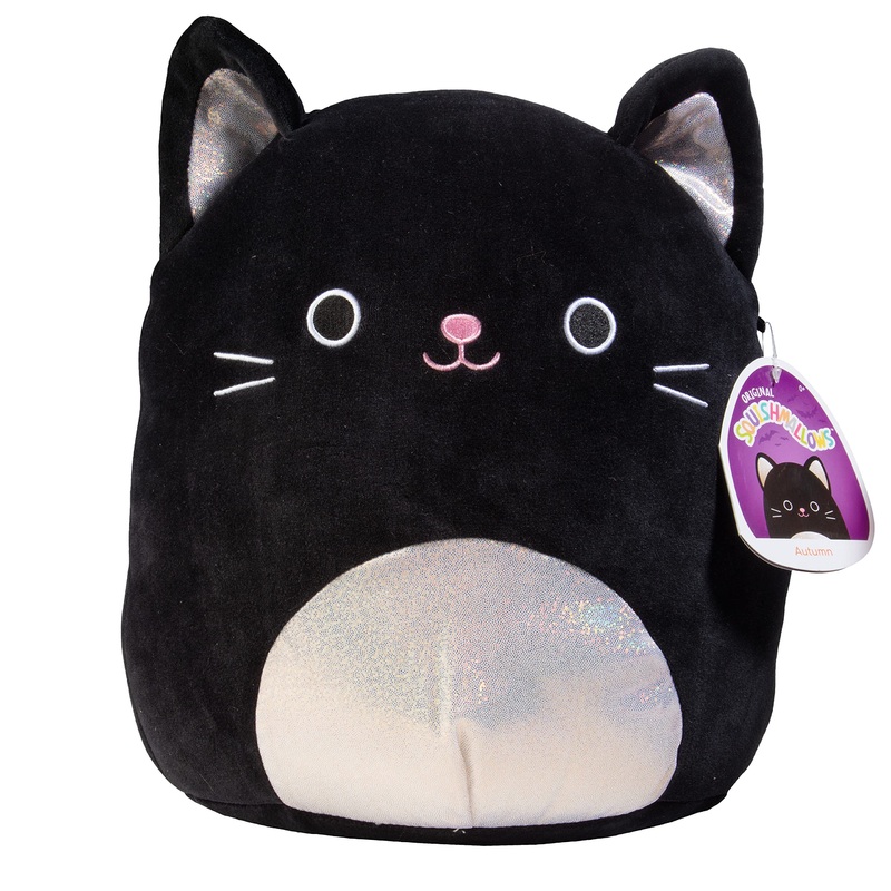 Squishmallows 12' Autumn The Black Cat - Cute And Soft Plush Stuffed Animal Toy - Great Gift For Kids - Official Kellytoy - Ages 2+