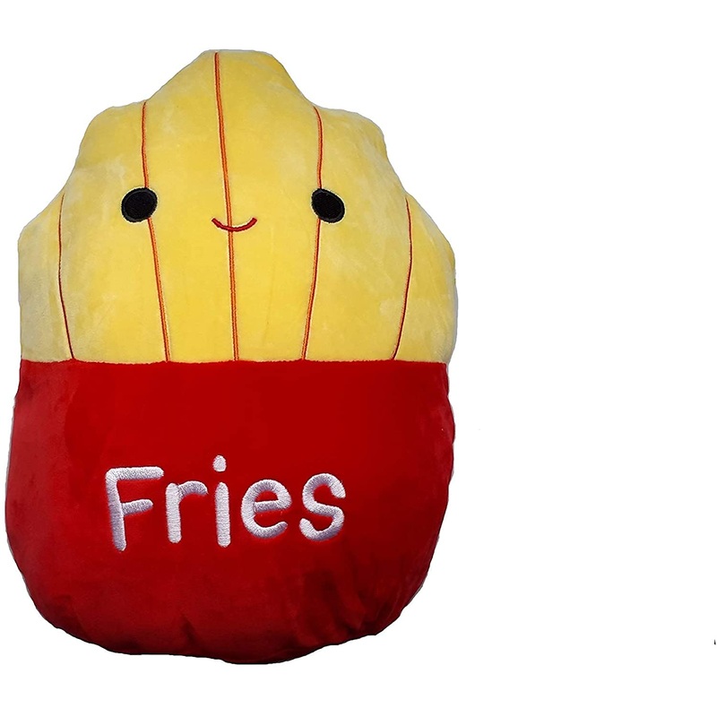 Squishmallows Kelly Toys 8 Food Super Soft Stuffed Plush Toy Pillow (Floyd The 8' French Fries)