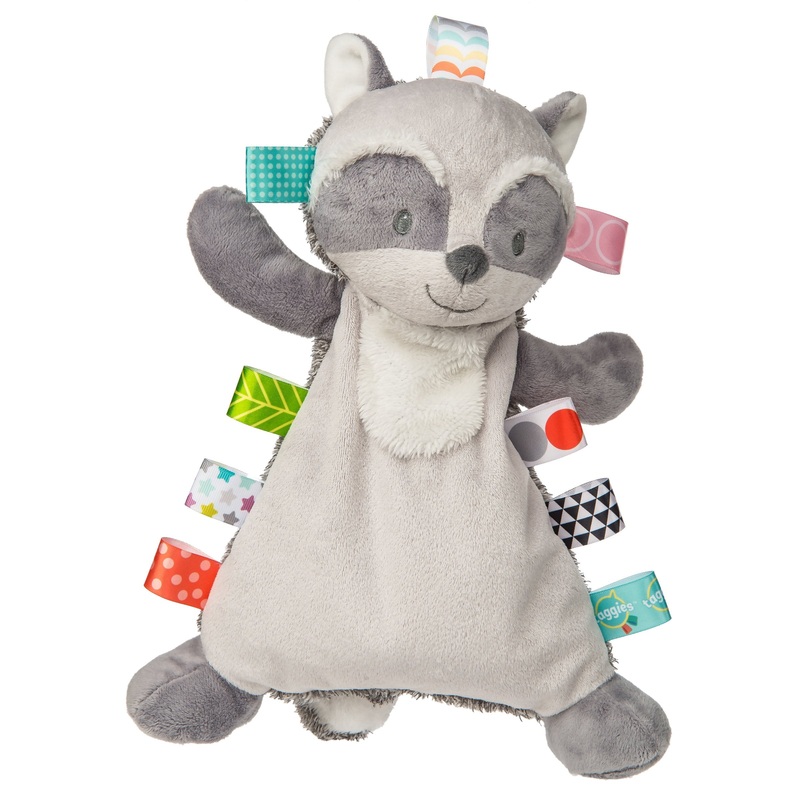 Taggies Soft Toy, Harley Raccoon Lovey, 12 Inches