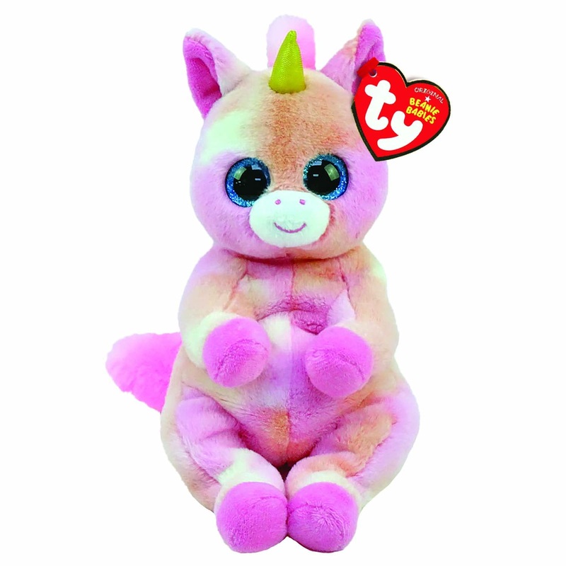 Ty Toys Beanie Babies Unicorn Skylar - 15 Cm, Pink,2009125