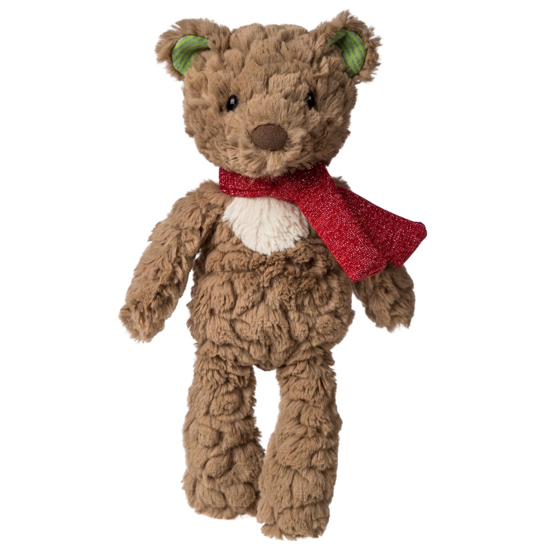 Mary Meyer Stuffed Animal Putty Collection Soft Toy, 11-Inches, Twinkles Teddy Bear