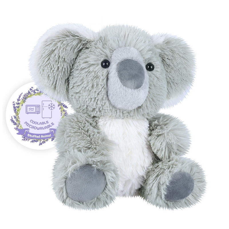 Suzzipals Warming Koala Stuffed Animal, Microwavable Stuffed Animals Heating Pad For Period Cramps, Pain & Stress Relief, Koala