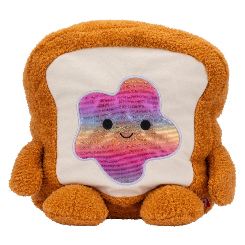 Bumbumz 12-Inch Plush - Timothy Toast With Rainbow Jam - Collectible Stuffed Toy - Breakfastbumz Series