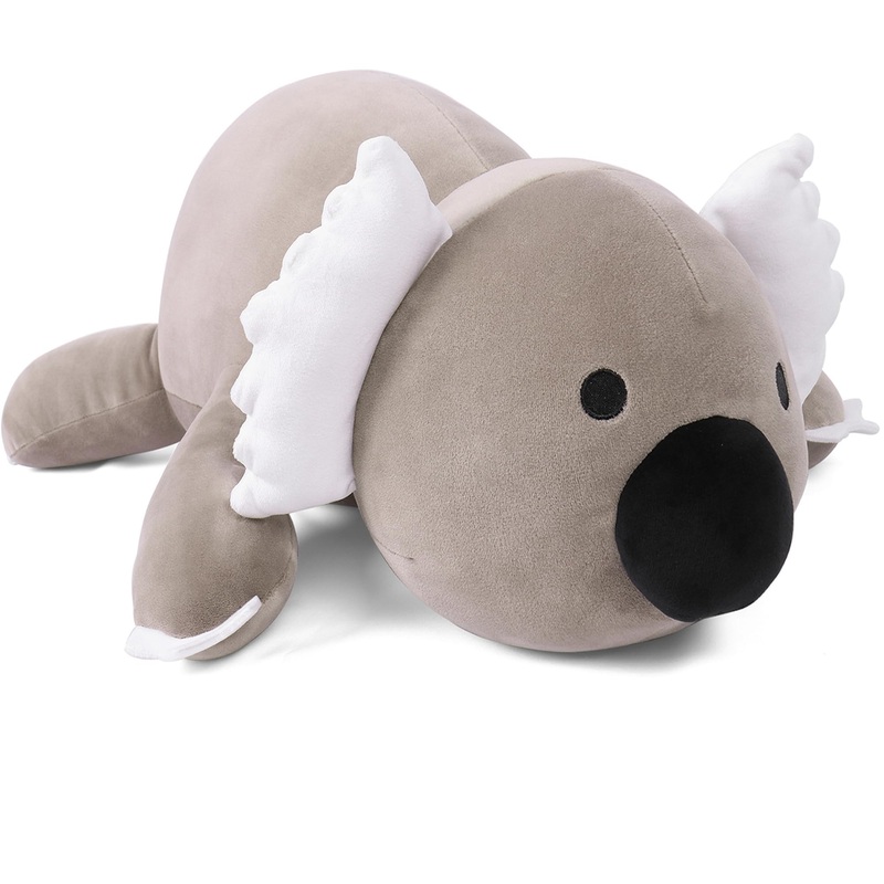 Webingo Weighted Stuffed Animals, 24'' Weighted Koala Plush Toy 4.2 Lb Soft Koala Stuffed Animal Pillow Cute Giant Plushie Gifts