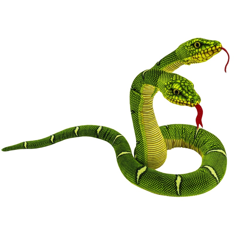 Yohaki Snake Plush Toy, 52'' Washable Plush Cuddle Toy, Soft And Cute Kids Gift For Boys And Girls, Birthday Party Gift Pranks,