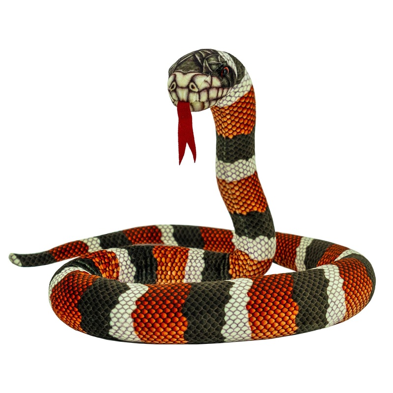 Yohaki Snake Plush Toy, 59'' Large Washable, Huge Realistic Plush Cuddle Toy, Soft And Cute Kids Gift, Birthday Party Gift Prank